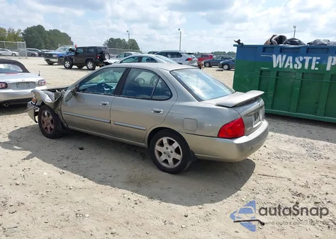 2006 Nissan Sentra 1.8S z USA, uszkodzony, nr VIN 3N1CB51D16L496091